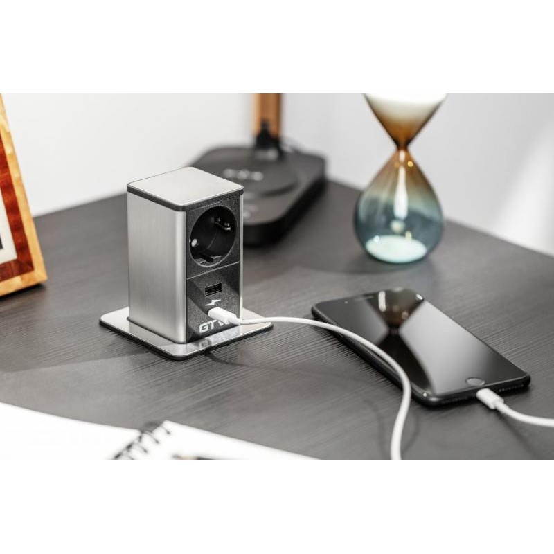 Rozete TOWER USB-A, USB-C, SCHUKO